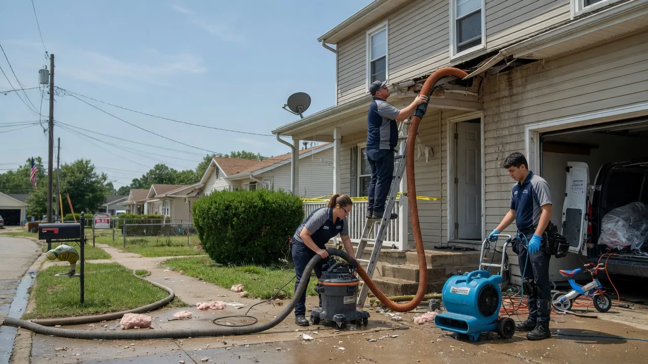 Water Damage Restoration in Kokomo, MS near me